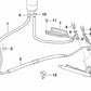 Tubo de retorno para BMW Serie 3 E36 (OEM 32411093137). Original BMW