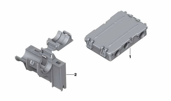 Soporte de Conexión para BMW X3 F25, X4 F26 (OEM 61139177166). Original BMW