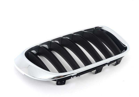 Rejilla decorativa delantera derecha para BMW X3 F25, X4 F26 (OEM 51117338572). Original BMW.