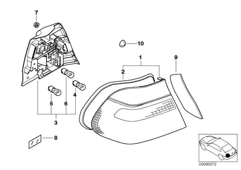 Junta Piloto Trasero Para Bmw E46 Serie 3 . Original Recambios