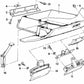 Compartimento di guanti OEM 511617651 per BMW E21, E12. BMW originale.