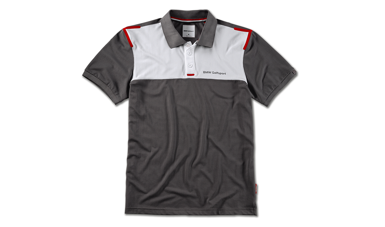 Polo Bmw Golfsport De Hombre Gris/blanco M. Original Recambios