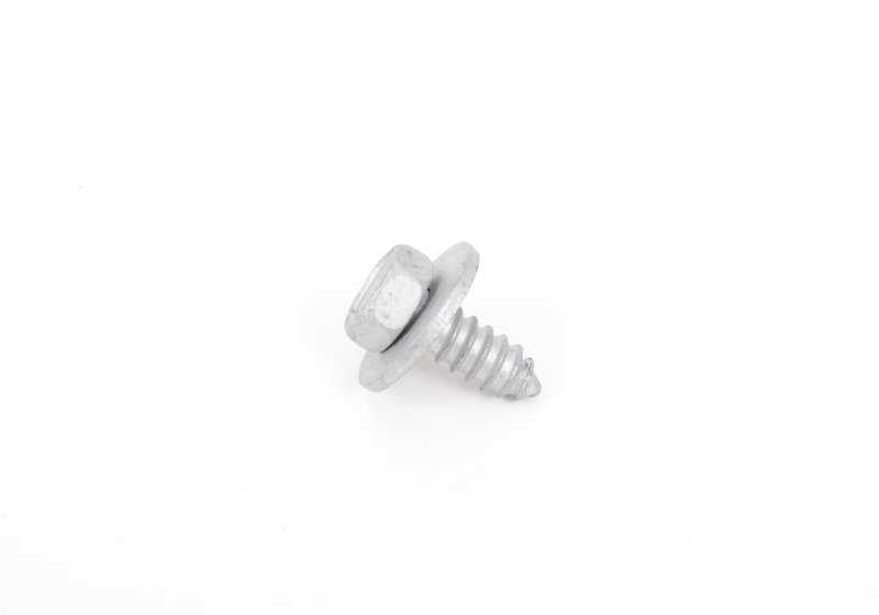 Tornillo de chapa de cabeza hexagonal para BMW E30, E46, E34 (OEM 07119916966). Original BMW.