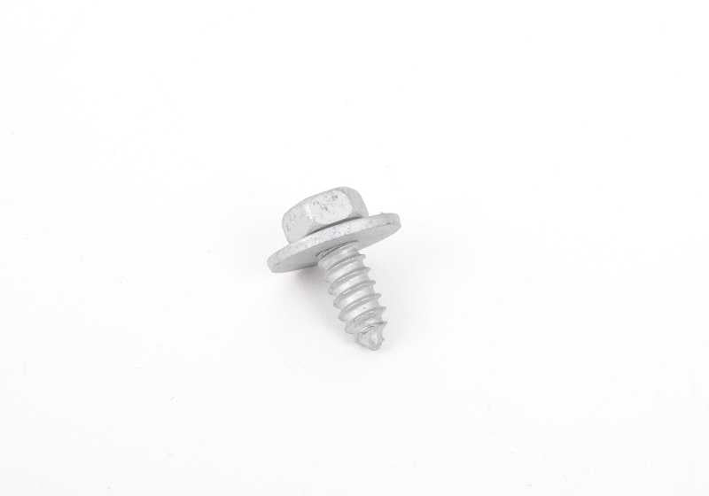 Tornillo de chapa de cabeza hexagonal para BMW E30, E46, E34 (OEM 07119916966). Original BMW.