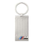 Llavero Original De Acero Inoxidable Bmw M Plata . Original Merchandising