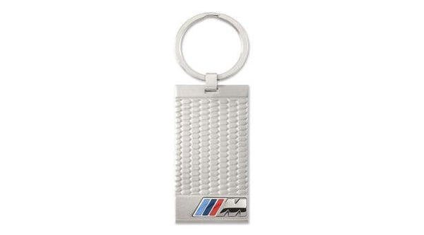 Llavero Original De Acero Inoxidable Bmw M Plata . Original Merchandising