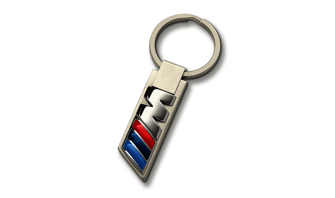 Llavero Bmw M Color Plata. Original Merchandising