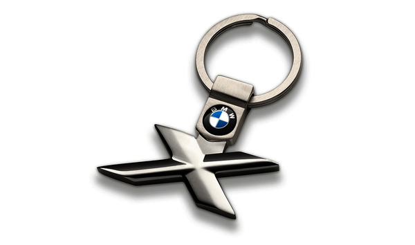 Llavero Bmw X Plata Para Serie X. Original Merchandising