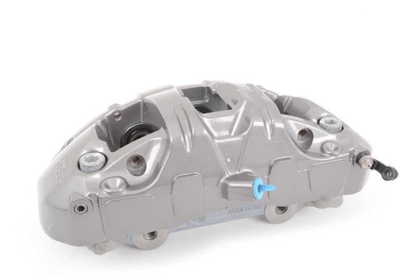 Left brake caliper body for BMW E82, E88 (OEM 34106786059). Original BMW