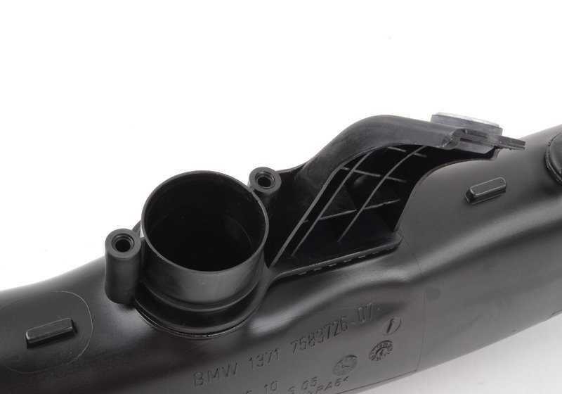 Tubo de admisión de aire sin sensor de flujo OEM 13717583726 para BMW F07, F10, F11, F01, F02. Original BMW.