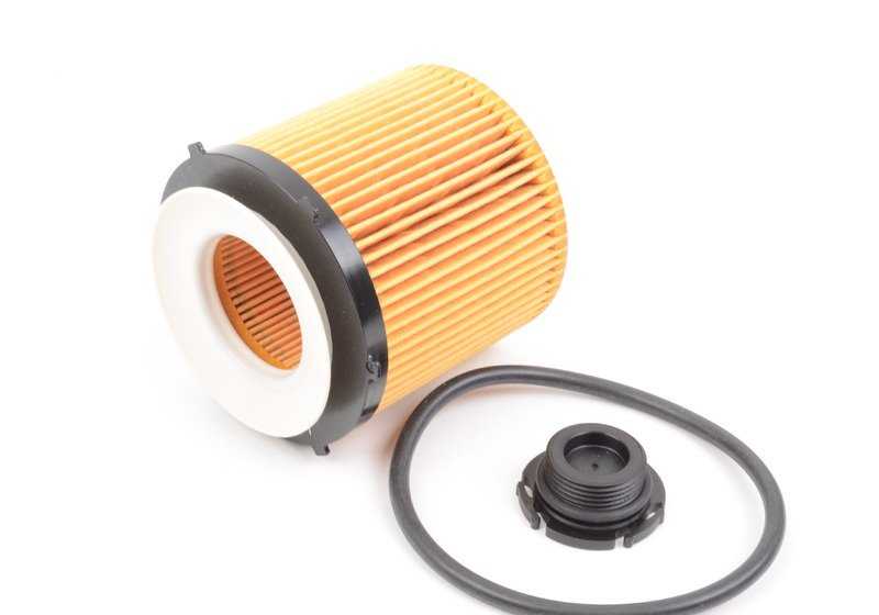 Kit de Filtro de Aceite para BMW Serie 3 F30N, Serie 5 F10, F11, X1 E84, Z4 E89 (OEM 11427634291). Original BMW