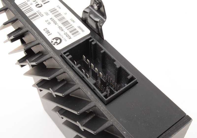 HiFi System Amplifier for BMW E46 (OEM 65128376312). Genuine BMW