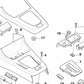 Compartimento de almacenamiento para BMW Serie 3 E36 (OEM 51168191131). Original BMW