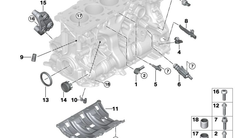 Placa de Adaptación para BMW Serie 1 F40, F52, F70, Serie 2 F44, F45, F46, G42, U06, Serie 3 G20, G21, G28, Serie 4 G22, G23, G26, Serie 5 G30, G31, Serie 6 G32, Serie 7 G11N, G12N, X1 F48, U11, X2 F39, U10, X3 G01, Z4 G29; MINI F54, F55, F56, F57, F60 (O