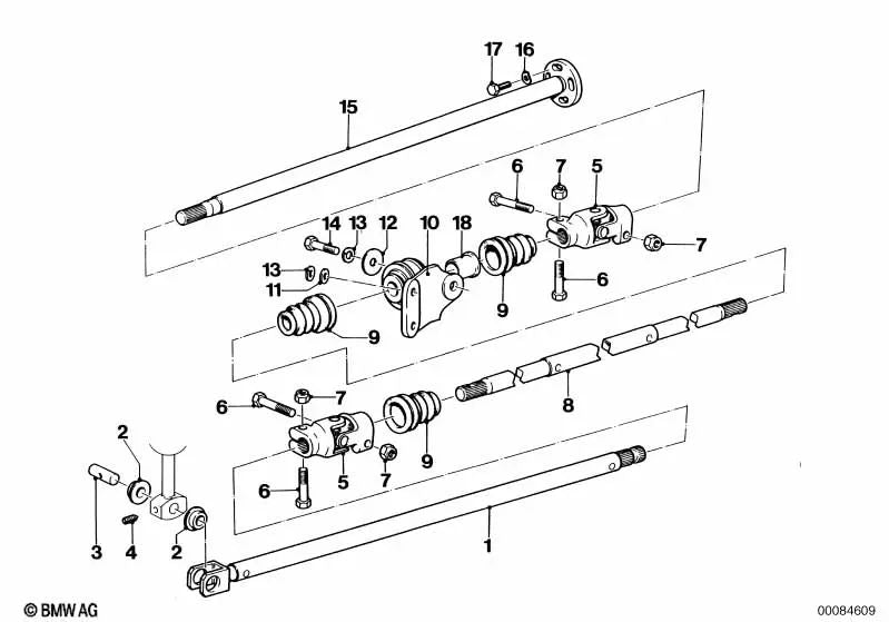 Set screw for BMW 5 Series E12 (OEM 25111203551). Original BMW