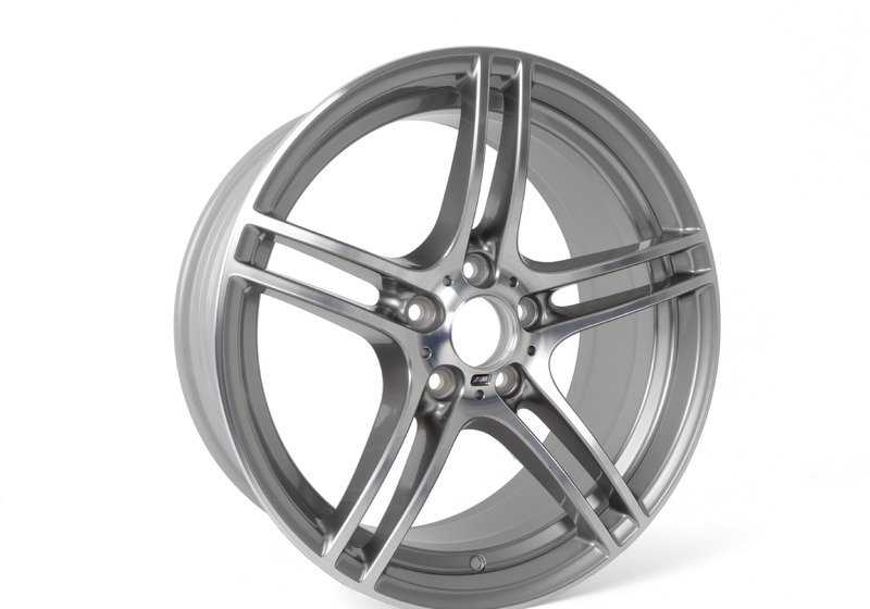 M Double Spoke Aluminium Wheel 313 for BMW 3 Series E90, E91, E92, E93 (OEM 36117844343). Original BMW