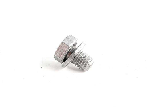 Tornillo hexagonal con arandela para BMW Serie 3 E36, E46, Serie 5 E39, E60, E61, Serie 7 E38, X5 E53, Z8 E52 (OEM 07119900271). Original BMW