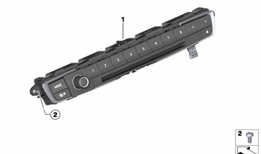 Audio Control Unit for BMW F20, F21, F30, F31, F34, F32, F33, F36 (OEM 61316814183). Original BMW