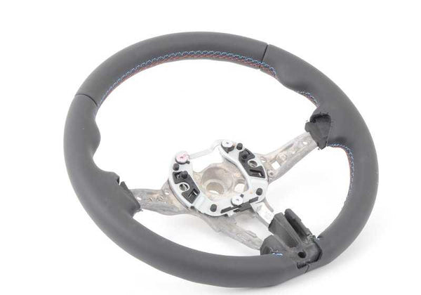 Volante M Deportivo de Cuero para BMW Serie 5 F10, Serie 6 F06, F12, F13 (OEM 32307846034). Original BMW