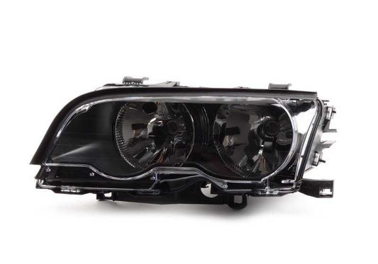 Left headlight for BMW 3 Series E46 (OEM 63126904279). Original BMW.