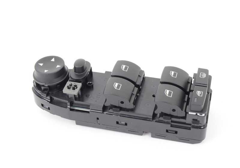 Driver Side Window Lifter Switch for BMW 5 Series E60, E61N (OEM 61319122112). Original BMW