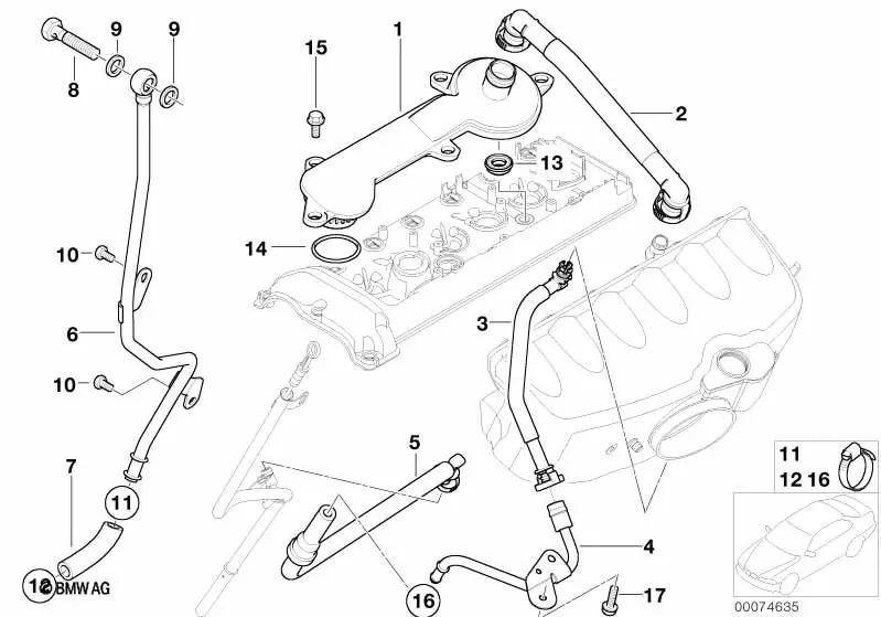 Tornillo de cabeza hexagonal con brida para BMW Serie 1 F20N, F21N, Serie 2 F22, F22N, F23, F23N, Serie 3 E46, E90, E91, E92, E93, F30N, F31N, F34N, F35N, G20, G21, Serie 4 F32, F33, F36, G22, G26, Serie 5 E60, E61, G30, G31, G38, G60, Serie 6 E63N, E64N,