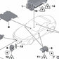 Sensor de aceleración OEM 65776956485 para BMW E88, E92, E93, E89. Original BMW.