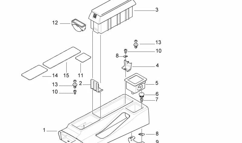 OEM -Stecker 51168191430 für BMW E36, F06. Original BMW.