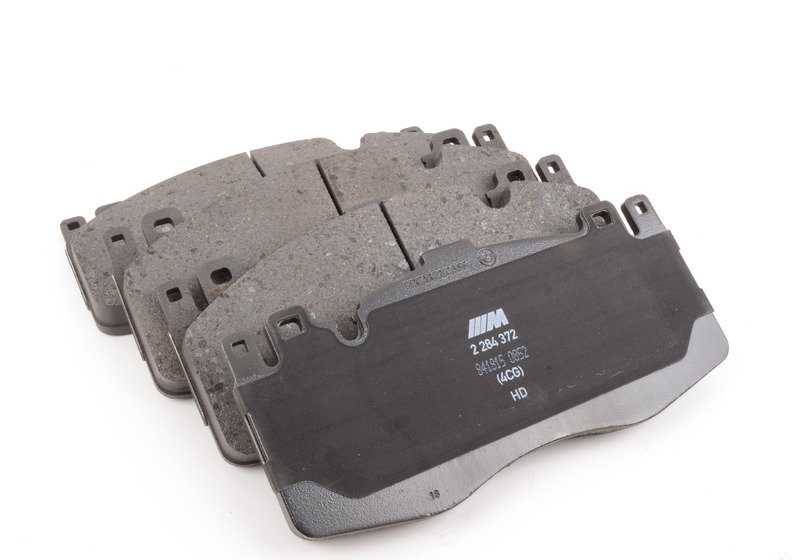 Asbestfreier Bremsbelag-Reparatursatz für BMW F10, F06, F12, F13 (OEM 34112284370). Original BMW.