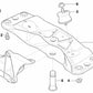 Tornillo hexagonal con arandela OEM 22326760945 para BMW (E81, E82, E87, E88, F20, F21, F40, F22, F23, F44, F45, F46, F87, U06, E36, E46, E90, E91, E92, E93, F30, F31, F34, F35, F80, G20, G21, F32, F33, F36, F82, F83, G23, E34, E39, E60, E61, F07, F1