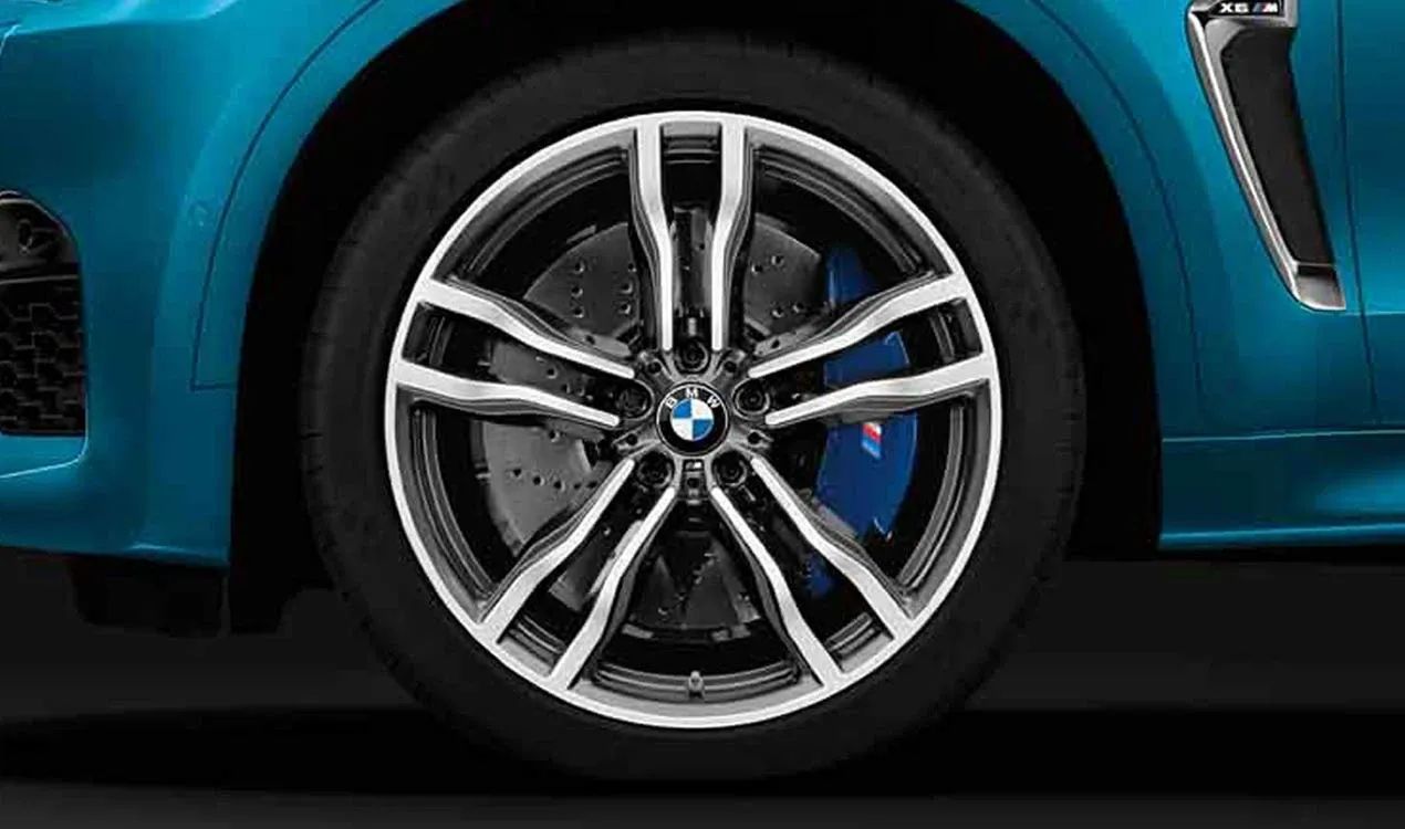 M alloy wheel Doppelspeiche 612 for BMW F85, F86 (OEM 36112284653). Original BMW