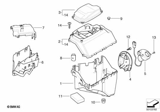 Unterstützung für BMW E46, E83N (OEM 12901744591). Original BMW