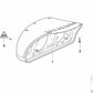 Combinación de instrumentos sin codificar para BMW Serie 3 E46 (OEM 62117837972). Original BMW.