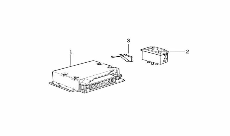 Interruptor para transmisión BMW Serie 5 E34, Serie 7 E32 (OEM 61311390632). Original BMW