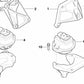 Sechskantschraube für BMW G42, G20, G21, G28, F07, F10, F11, F18, F90, G30, G31, G38, F06, F12, F13, G32, E65, E66, F01, F02, F04, G11, G12, G15, F25, G01, G08, G08E, G08F, F26, G02, F95, G05, F96, G06, G07 (OEM 07119909928). Original BMW