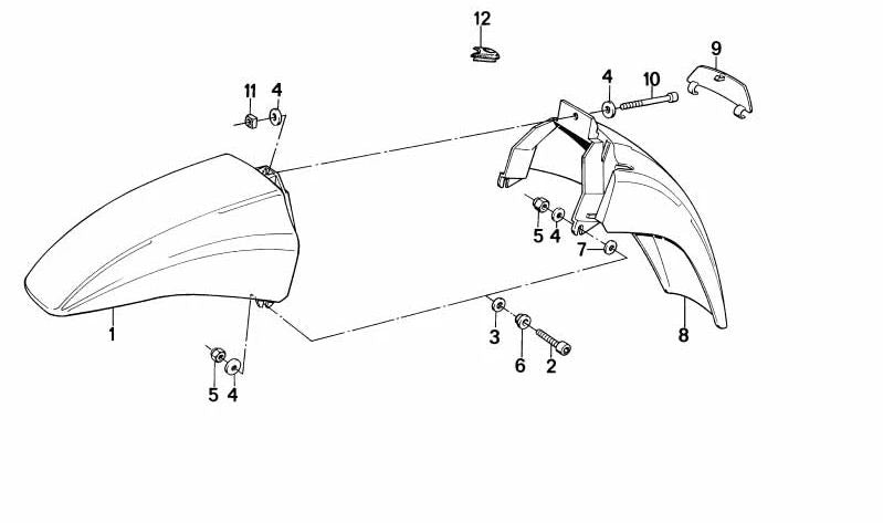 Tapón de cobertura para BMW (OEM 46611455074). Original BMW