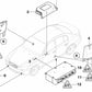 Sensor de impacto lateral izquierdo OEM 65776974364 para BMW E60, E61, E63, E64. Original BMW.