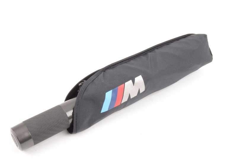 Paraguas De Bolsillo Bmw M Negro. Original Merchandising