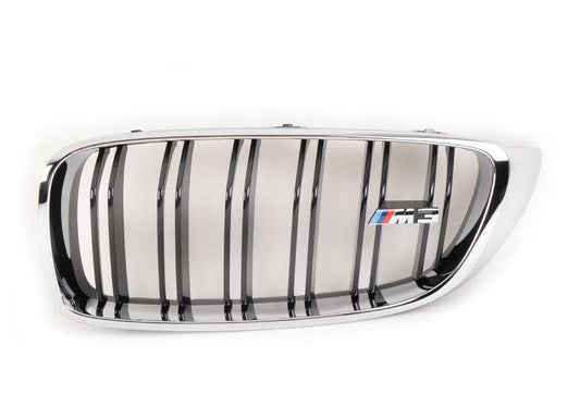 Rejilla decorativa delantera izquierda para BMW Serie 3 F80 (OEM 51138056411). Original BMW