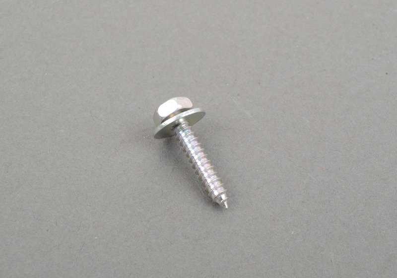 Tornillo de chapa con hexágono exterior para BMW E36, E34, E63, E64, E32, E31 (OEM 07149145030). Original BMW