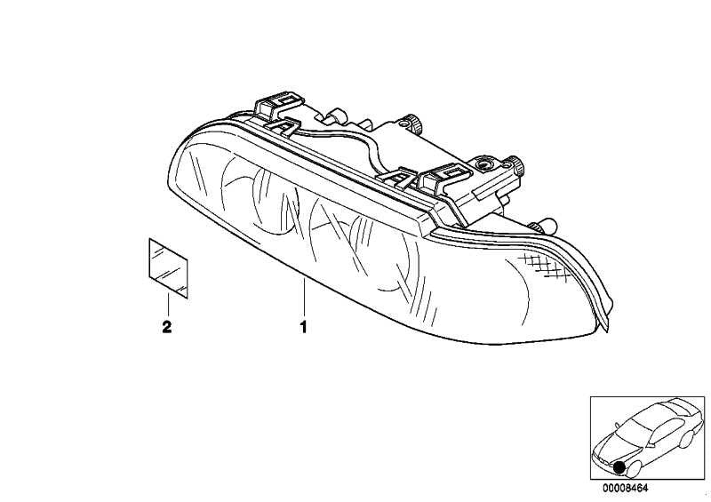 Faro Delantero Xenon Para Bmw E39. Original De Recambios