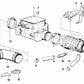 Tubo de ventilación para BMW E28, E34, E24, E23, E32 (OEM 11151276485). Original BMW