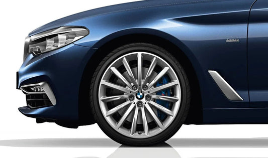 Multi-spoke aluminium wheels 633 for BMW 5 Series G30, G30N, G31, G31N, G38, G38N (OEM 36116863419). Original BMW.