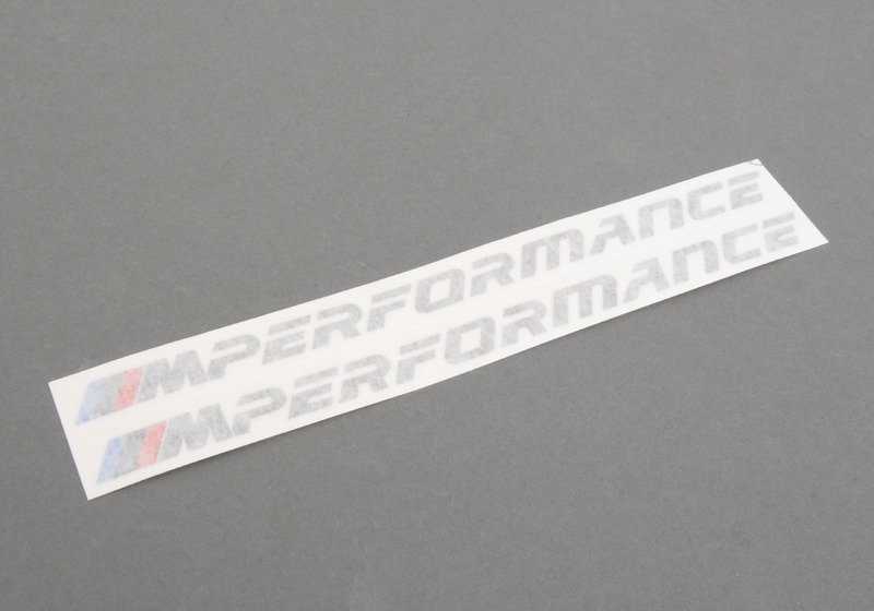 Adhesivo/pegatina De Anagrama/logo M Performance. Original Bmw Recambios