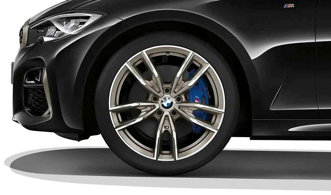 Llantas de aluminio originales BMW M Double Spoke 792M OEM 36118089894 para BMW G42, G20, G21, G28, G22, G23.