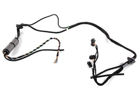 Right tailgate repair cable for BMW E34 (OEM 61108365702). Original BMW.