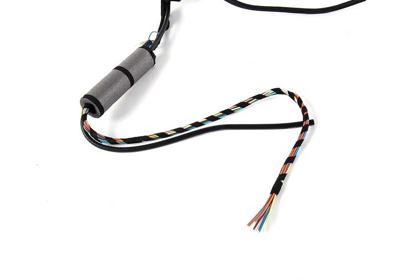 Right tailgate repair cable for BMW E34 (OEM 61108365702). Original BMW.