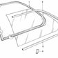 Sellado de la ventana trasera derecha para BMW E30 (OEM 51361888326). Original BMW.