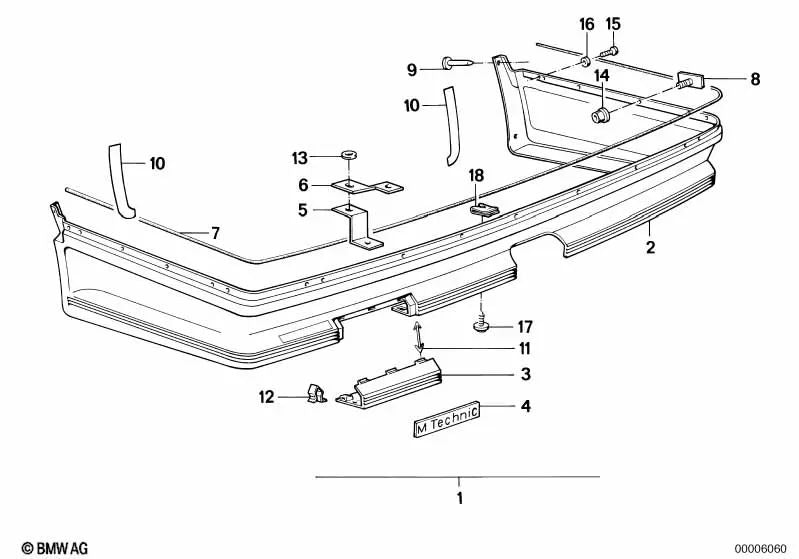 Aislante Térmico para BMW Serie 5 E12, E28, Serie 6 E24, Serie 7 E23 (OEM 13641262255). Original BMW.