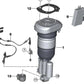 Pneumatischer Stoßdämpfer hinten links für BMW Serie 6 G32 (OEM 37106872967). Original BMW